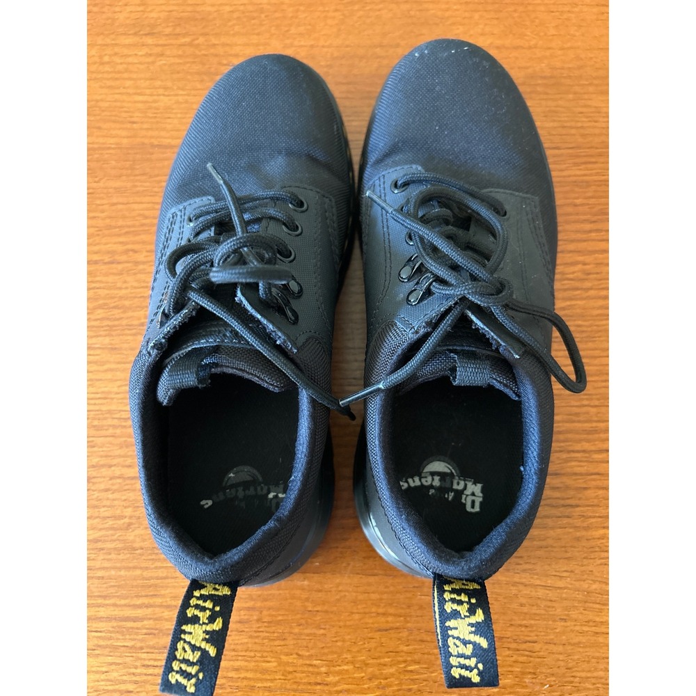Dr. Martens Reeder Black Extra Tough Utility Shoes Mens 8 Womens 9 Low Top - Picture 7 of 7